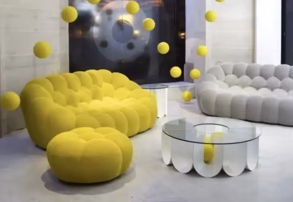 bubble couch sofa