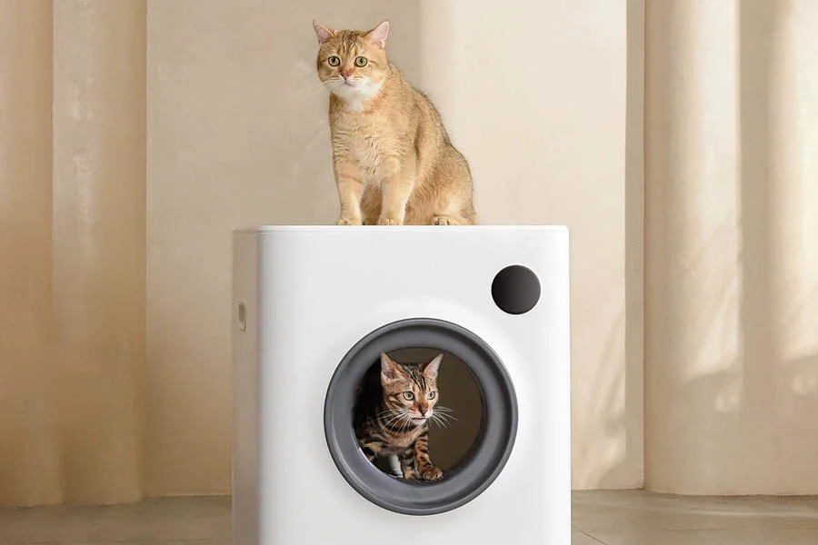 electronic litter boxes