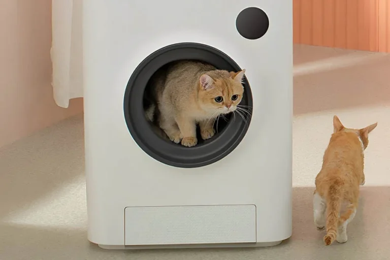 semi automatic litter box