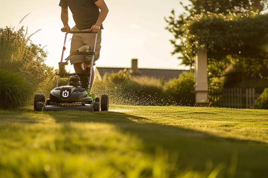 small grass mower