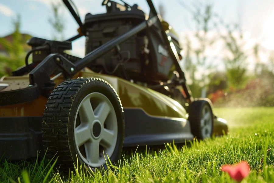 small grass mower