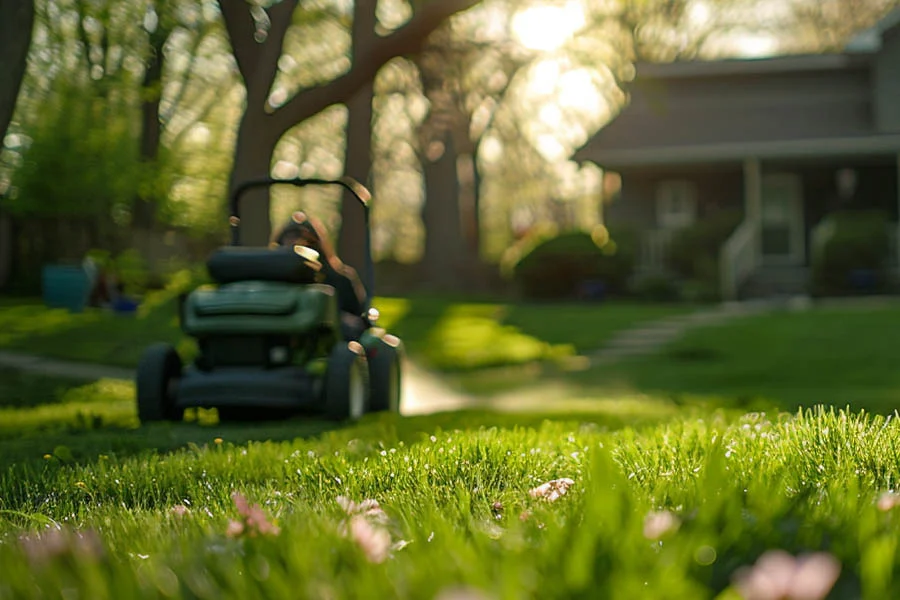 best rated battery mower