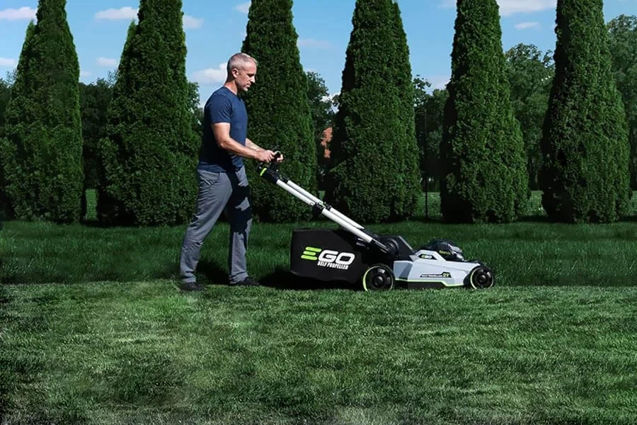 compact lawn mower