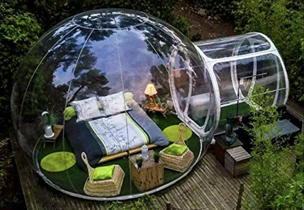 sun bubble tent